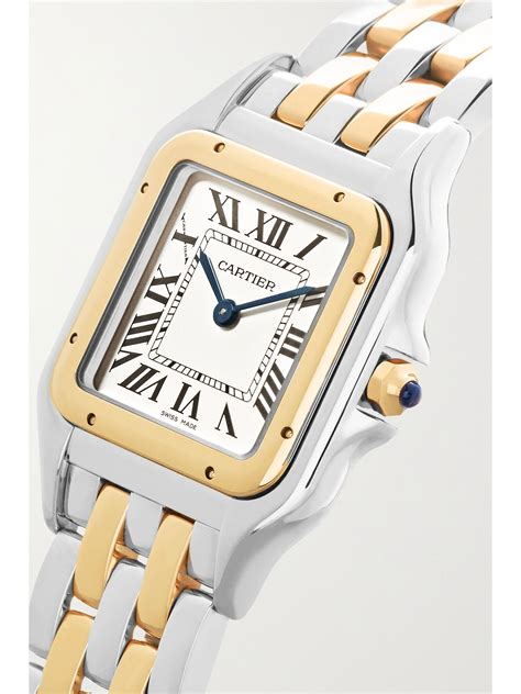 cartier panthère watch gold|cartier panthere watch price.